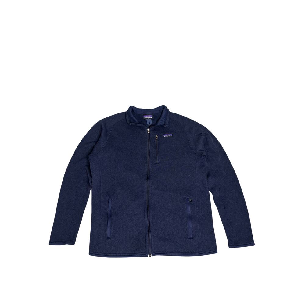 Patagonia Navy Full Zip Better Sweater Fleece Jacket